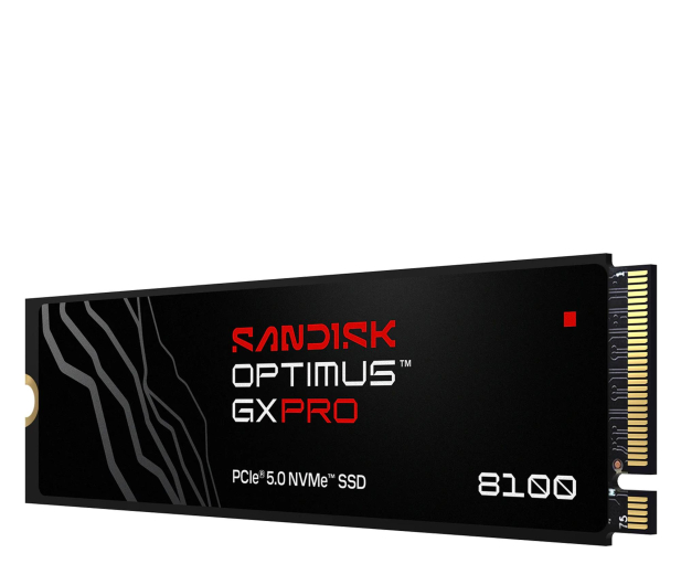 Sandisk 2TB M.2 PCie Gen5 NVMe Optimus GX PRO 8100 - 1488704 - zdjęcie 2